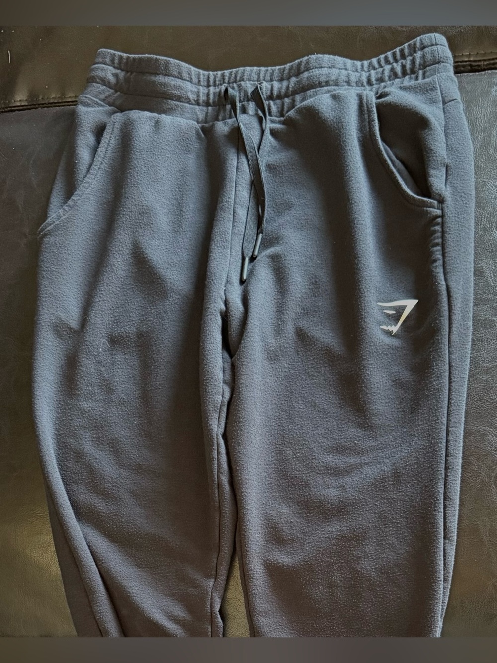 Gymshark Black Logo Tag XS Sweatpant